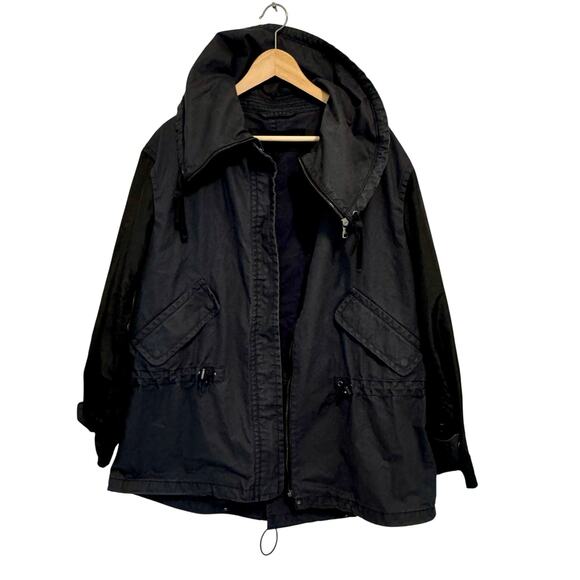 COACH Lightweight Two-Toned Blue Black Jacket size Medium - Picture 1 of 7